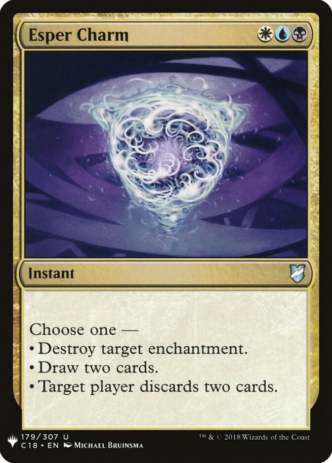 Esper Charm 179/307- The List Reprints (LIST)