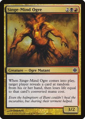 Singe-Mind Ogre 45/145- Alara Reborn (ARB)