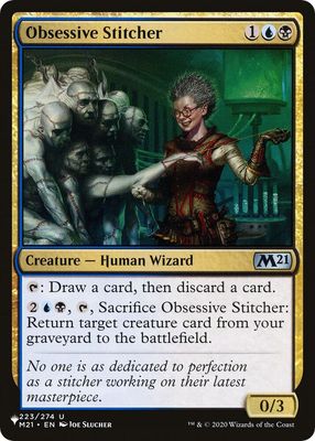 Obsessive Stitcher 223//274- The List Reprints (LIST)