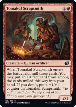 Tomakul Scrapsmith 153/287 - The Brothers&#39; War Singles (Español)