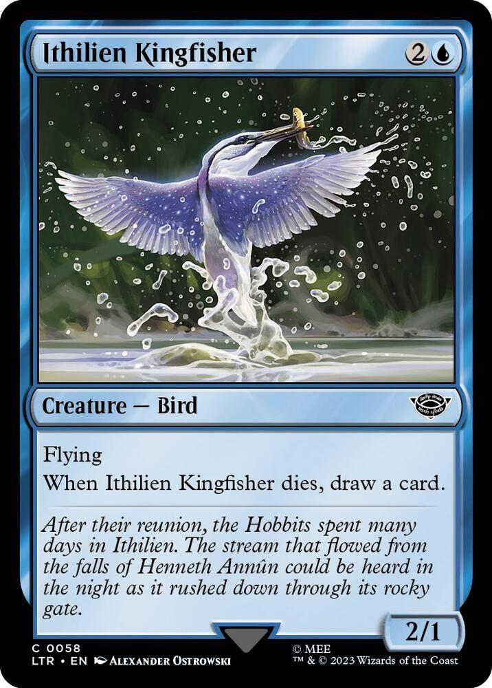 Ithilien Kingfisher 0058 - The Lord of the Rings: Tales of Middle-Earth Singles (Español)