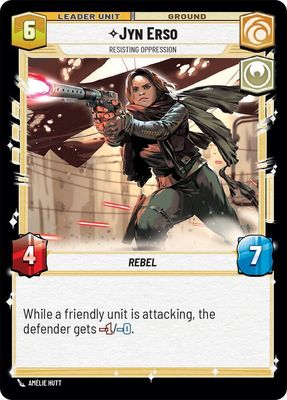 Jyn Erso - Resisting Oppression - Spark of Rebellion (SOR) Spark of Rebellion