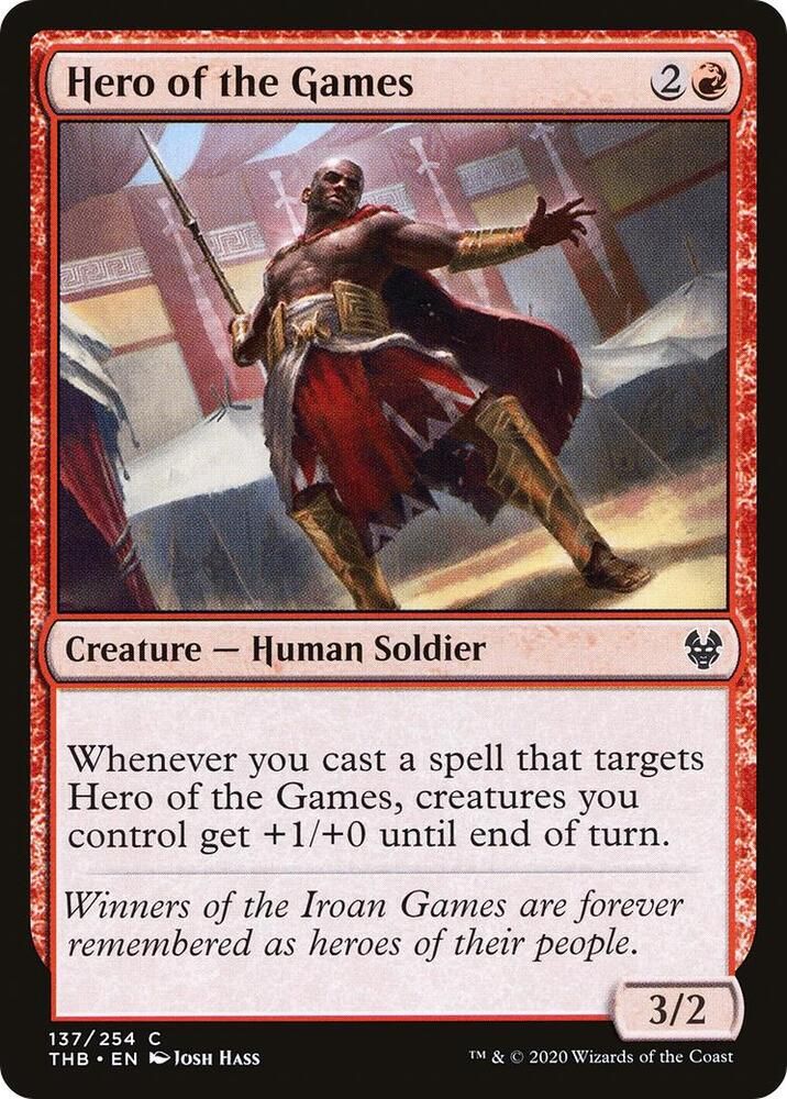 Hero of the Games 137/254- Theros Beyond Death (THB) (espanol)