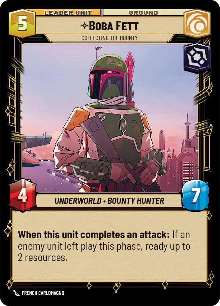 Boba Fett - Collecting the Bounty - Spark of Rebellion (SOR)