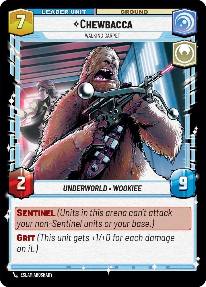 Chewbacca - Walking Carpet - Spark of Rebellion (SOR) Spark of Rebellion