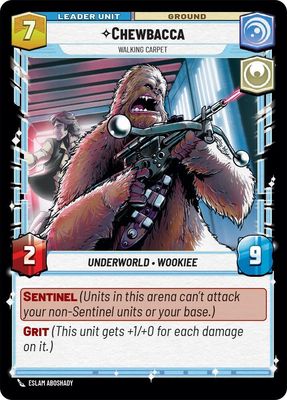 Chewbacca - Walking Carpet - Spark of Rebellion (SOR) Spark of Rebellion