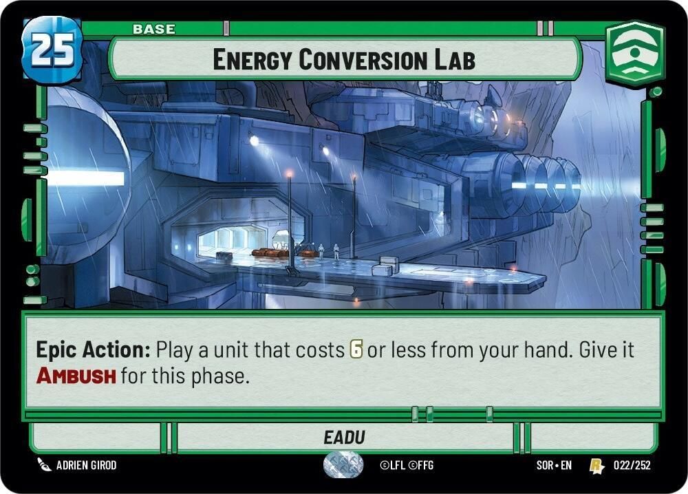 Energy Conversion Lab - Spark of Rebellion (SOR) Spark of Rebellion