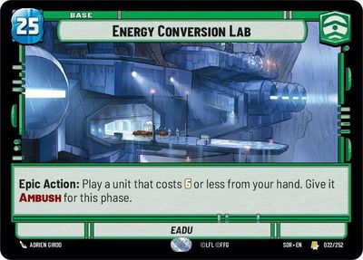 Energy Conversion Lab - Spark of Rebellion (SOR) Spark of Rebellion