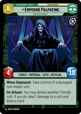 Emperor Palpatine - Galactic Ruler - Spark of Rebellion (SOR) Spark of Rebellion