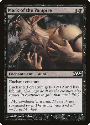 Mark of the Vampire 105/249 - Magic 2014 (M14) (Español)