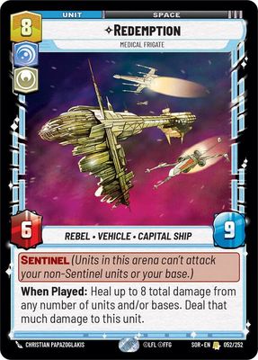 Redemption - Medical Frigate - Spark of Rebellion (SOR) Spark of Rebellion