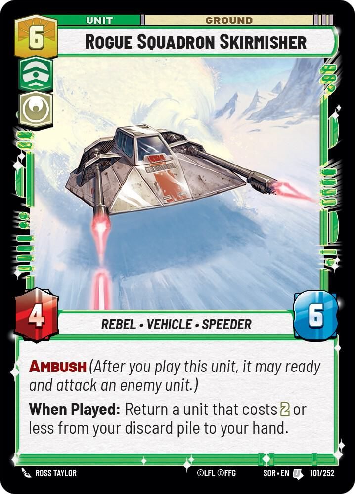 Rogue Squadron Skirmisher - Spark of Rebellion (SOR) Spark of Rebellion
