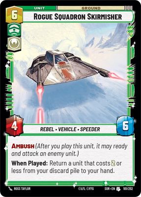 Rogue Squadron Skirmisher - Spark of Rebellion (SOR) Spark of Rebellion