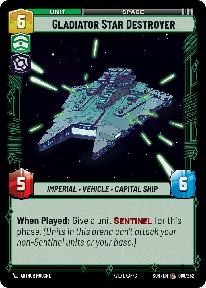 Gladiator Star Destroyer - Spark of Rebellion (SOR) Spark of Rebellion