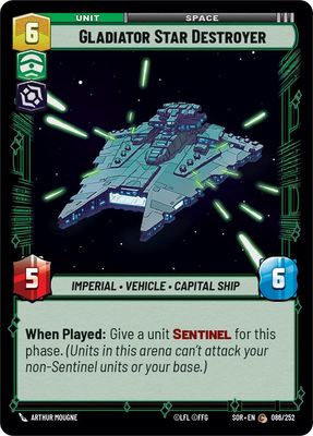 Gladiator Star Destroyer - Spark of Rebellion (SOR) Spark of Rebellion