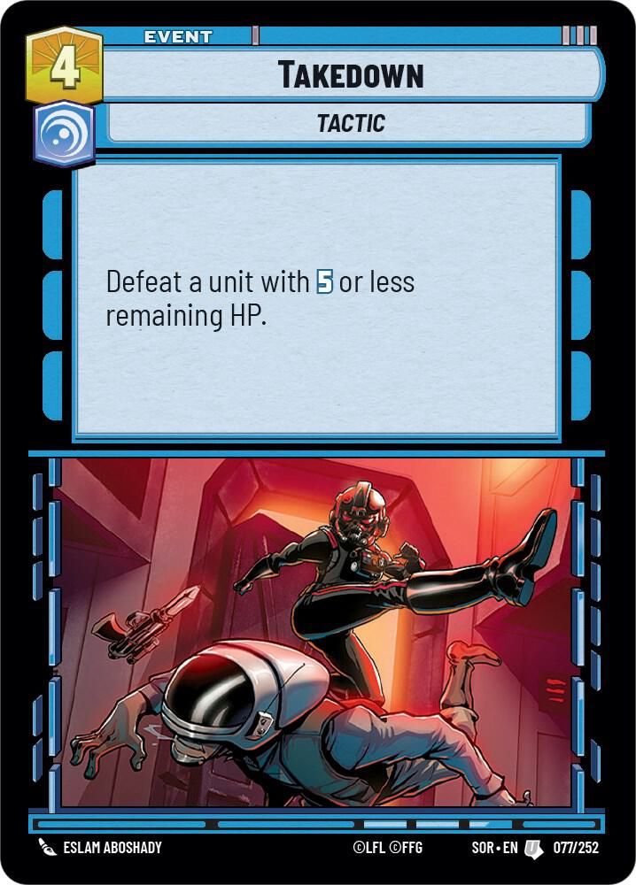 Takedown - Spark of Rebellion (SOR) Spark of Rebellion