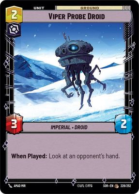 Viper Probe Droid - Spark of Rebellion (SOR) Spark of Rebellion