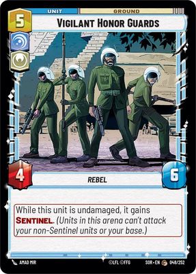 Vigilant Honor Guards - Spark of Rebellion (SOR) Spark of Rebellion
