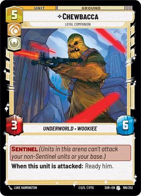Chewbacca - Loyal Companion - Spark of Rebellion (SOR)