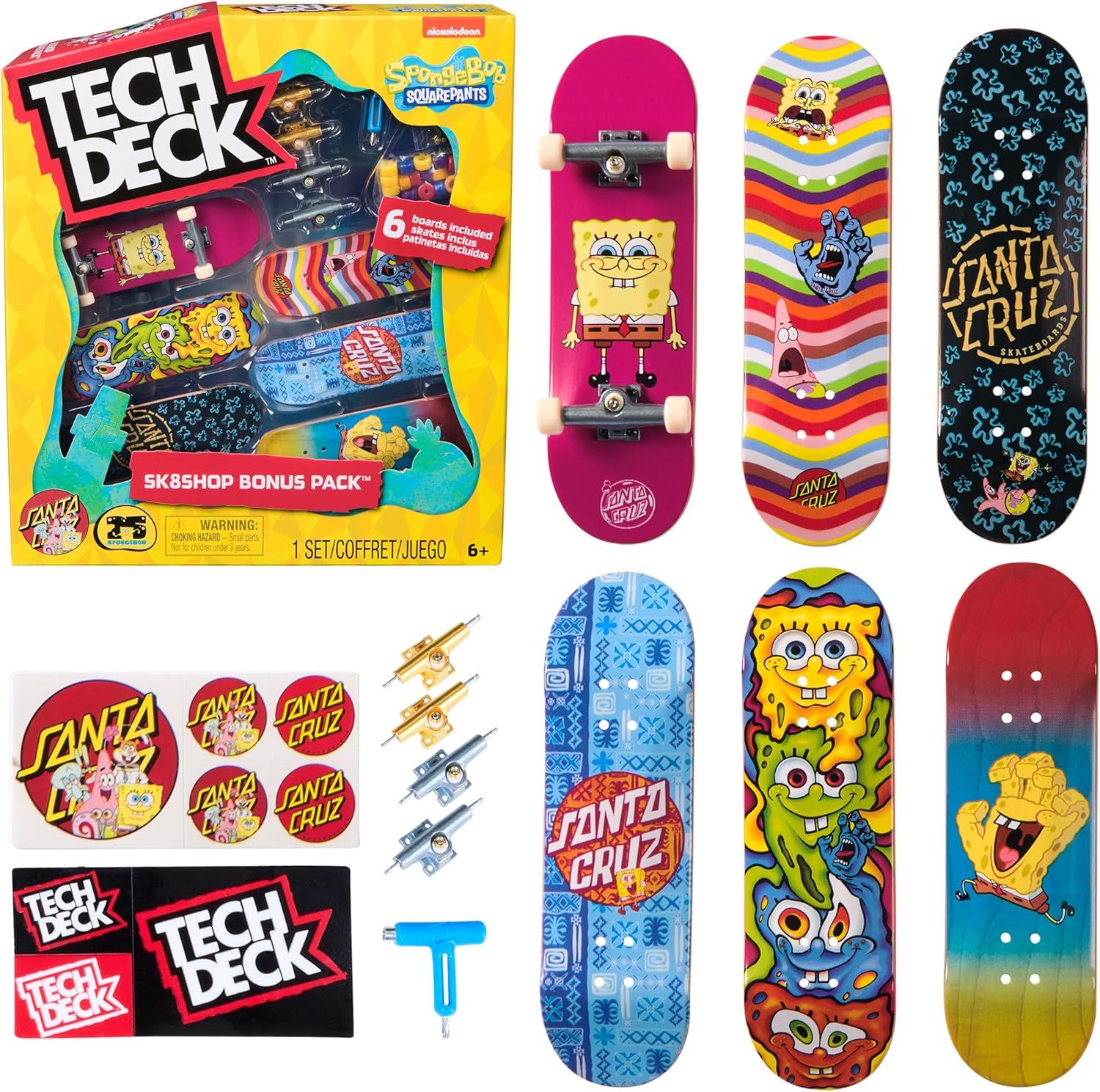 TECH DECK, Spongebob Sk8shop Bob Esponja