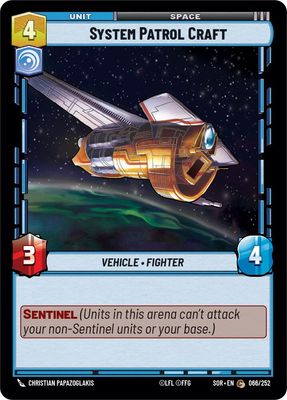 System Patrol Craft - Spark of Rebellion (SOR) Spark of Rebellion