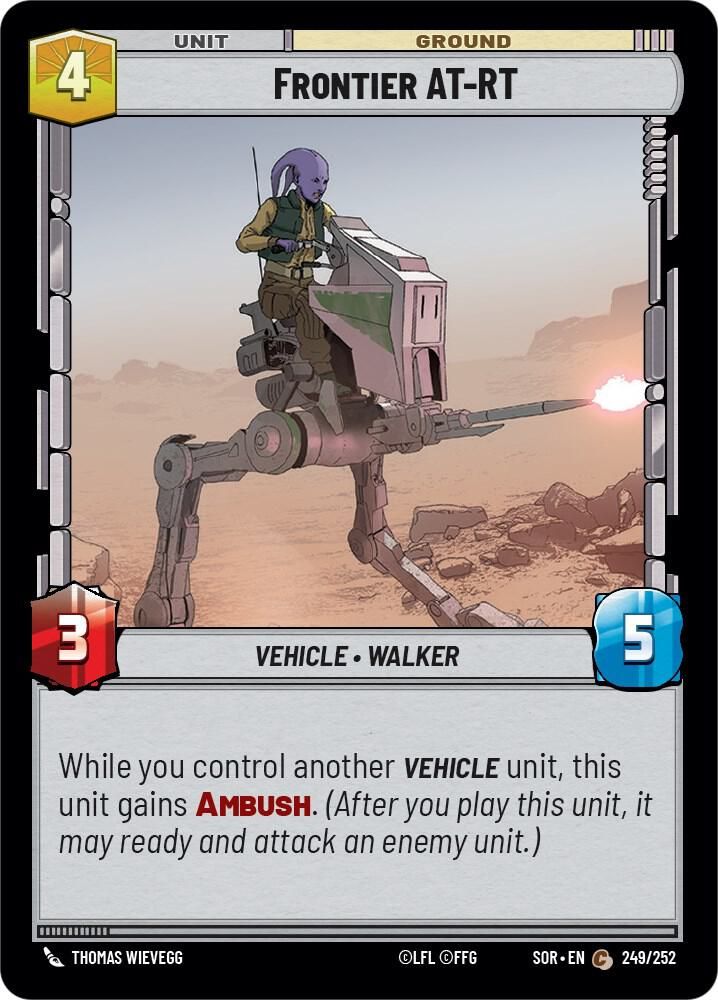 Frontier AT-RT - Spark of Rebellion (SOR) Spark of Rebellion
