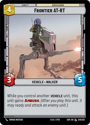 Frontier AT-RT - Spark of Rebellion (SOR) Spark of Rebellion