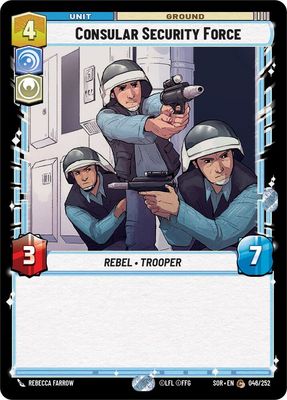 Consular Security Force - Spark of Rebellion (SOR) Spark of Rebellion