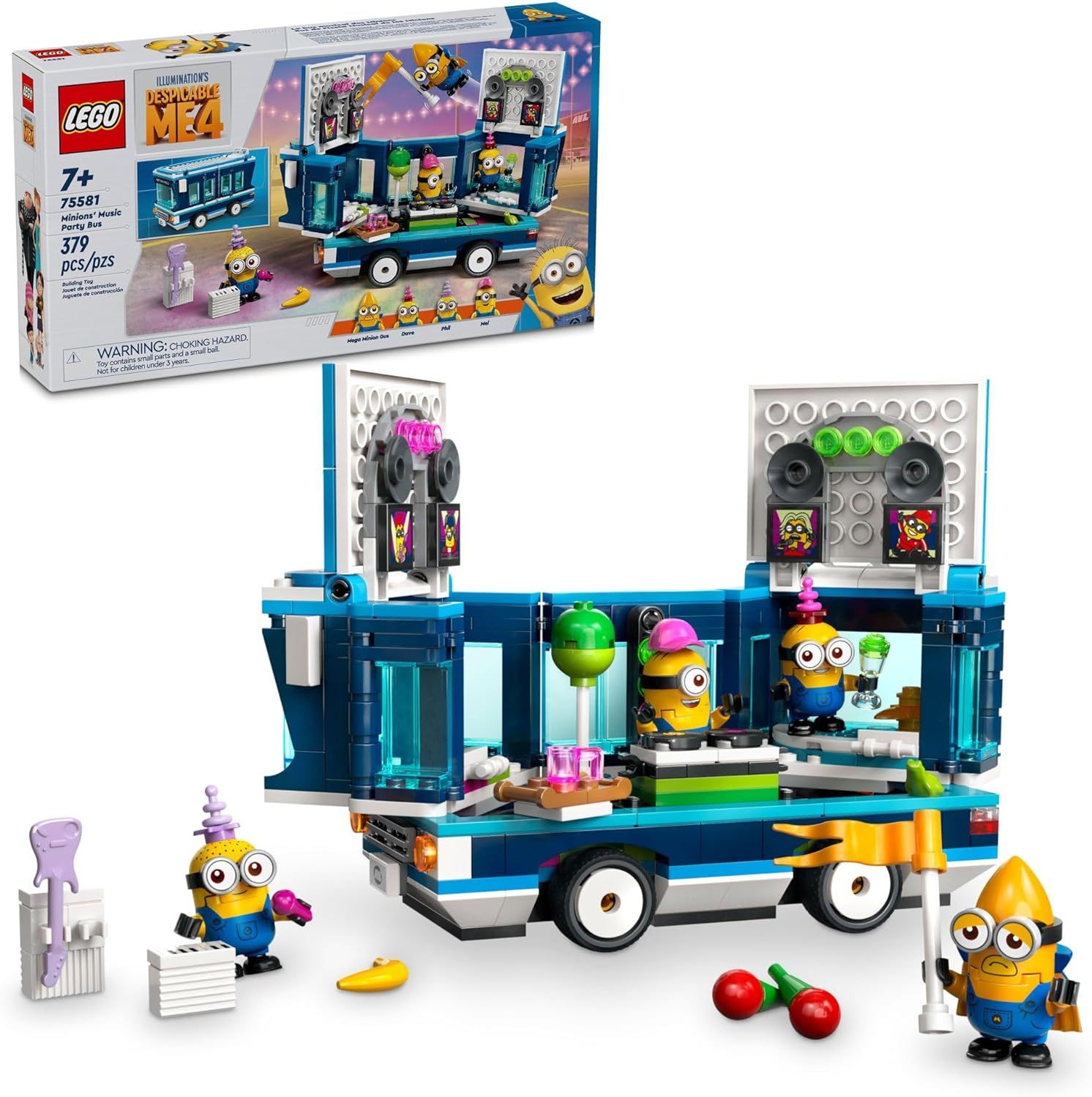 LEGO Despicable Me 4 Minions’ Music Party Bus