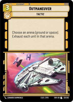 Outmaneuver - Spark of Rebellion (SOR) Spark of Rebellion