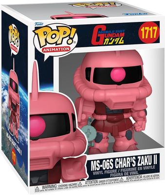Funko Pop Super: Mobile Suit Gundam - MS-06S CHAR&#39;S Chars Zaku Ii Ii