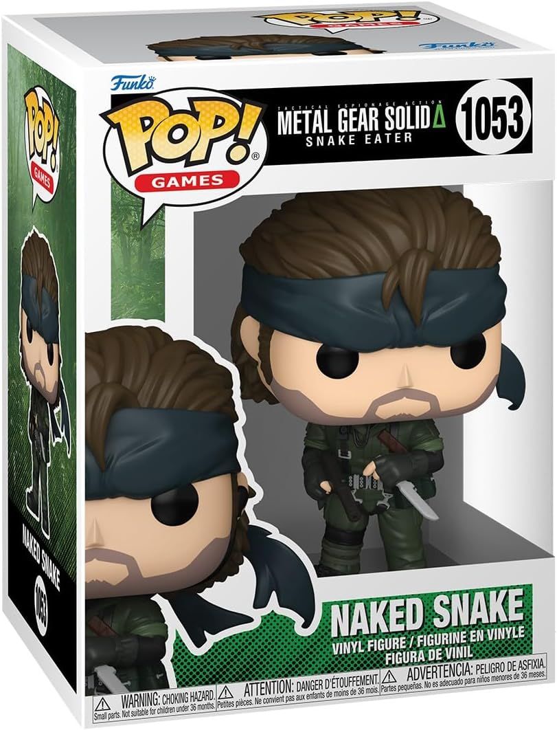 Funko Pop Games: Metal Gear - Naked Solid Snake