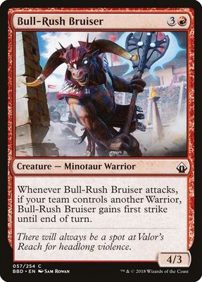 Bull-Rush Bruiser 057/254- Battlebond (BBD)