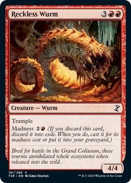 Reckless Wurm 181/289- Time Spiral: Remastered (TSR)