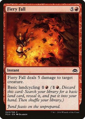 Fiery Fall 043/156- Planechase Anthology (PCA)