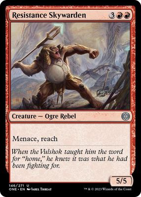Resistance Skywarden 146/271- Phyrexia: All Will Be One (ONE)