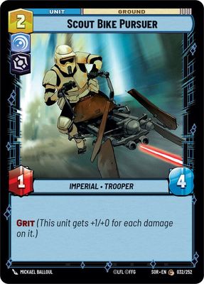 Scout Bike Pursuer - Spark of Rebellion (SOR) Spark of Rebellion