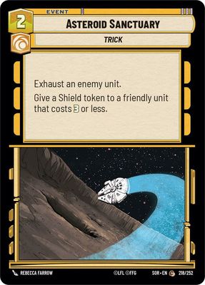 Asteroid Sanctuary - Spark of Rebellion (SOR) Spark of Rebellion