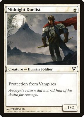 Midnight Duelist 27/244- Avacyn Restored (AVR)