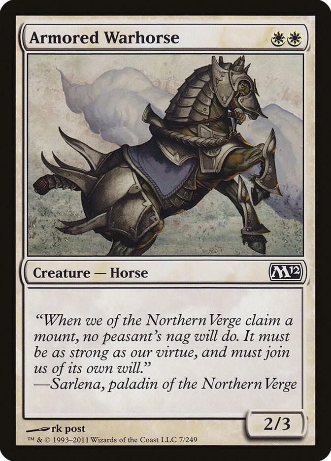 Armored Warhorse 7/249- Magic 2012 (M12) (M12)
