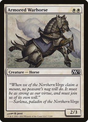 Armored Warhorse 7/249- Magic 2012 (M12) (M12)
