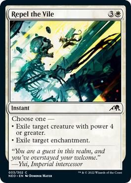 Repel the Vile 033/302- Kamigawa: Neon Dynasty (NEO)
