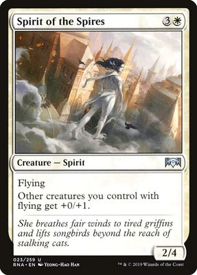 Spirit of the Spires 023/259- Ravnica Allegiance (RNA) (espanol)