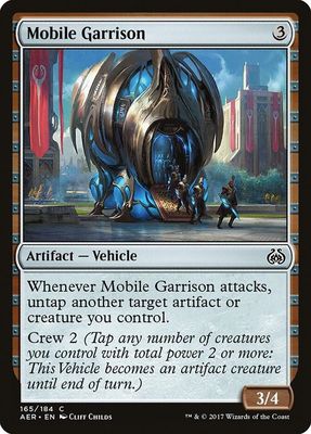 Mobile Garrison 165/184- Aether Revolt (AER) (espanol)
