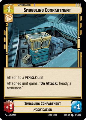 Smuggling Compartment - Spark of Rebellion (SOR) Spark of Rebellion