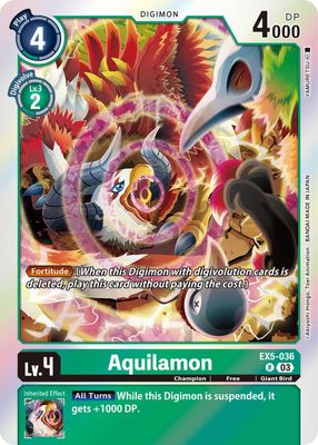 Aquilamon - Animal Colosseum (EX05) foil