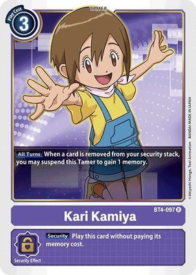 Kari Kamiya - Great Legend (BT04)  foil