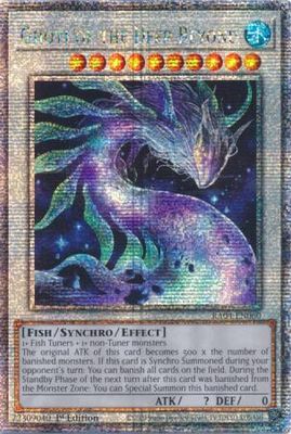 Ghoti of the Deep Beyond - RA04-EN060 - Quarter Century Secret Rare 1st Edition Quarter Century Stampede 1st Edition Singles (espanol)