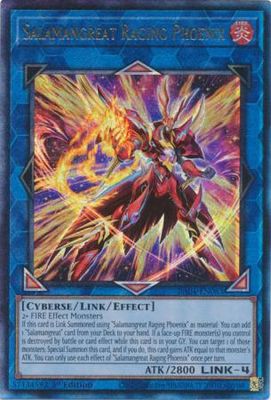 Salamangreat Raging Phoenix - RA04-EN083 - Ultimate Rare 1st Edition Quarter Century Stampede 1st Edition Singles