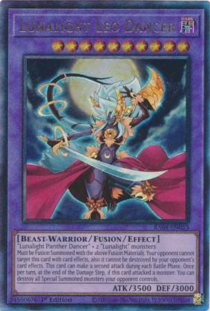 Lunalight Leo Dancer - RA04-EN053 - Ultimate Rare 1st Edition Quarter Century Stampede 1st Edition Singles (espanol)